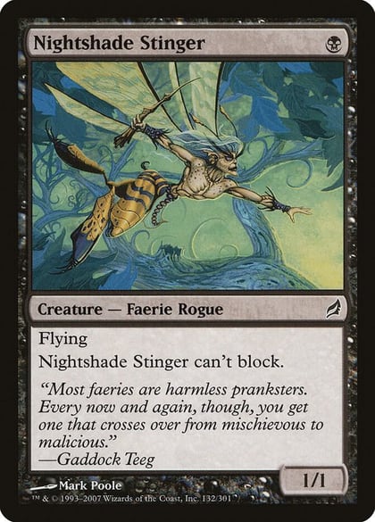 Nightshade Stinger, Lorwyn 132