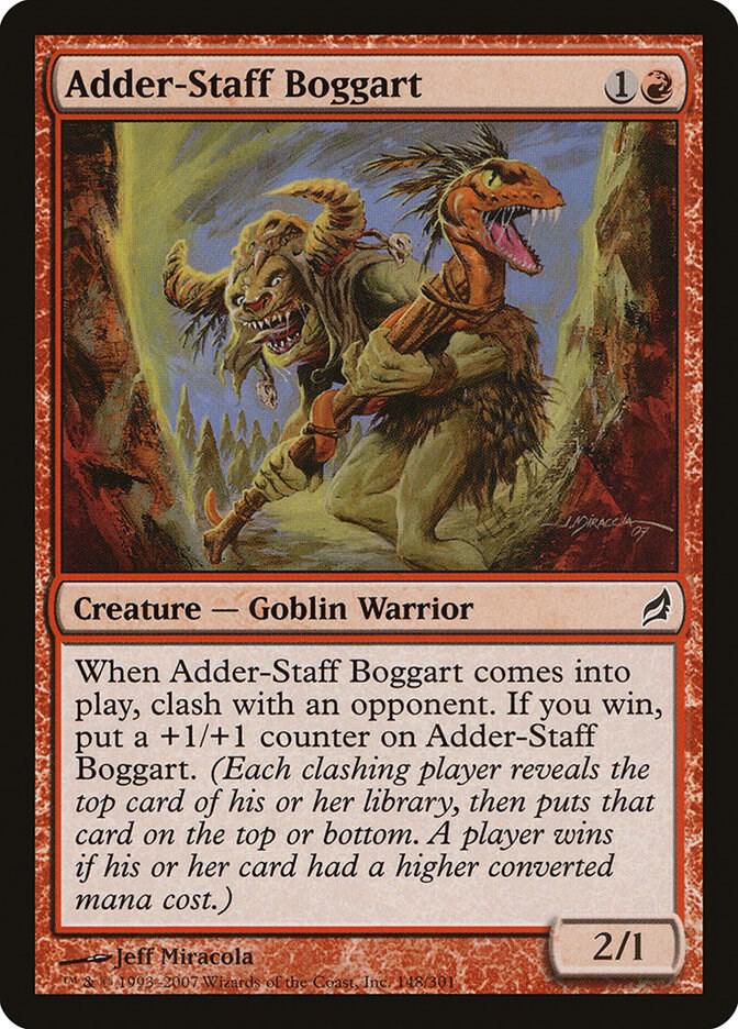 Adder-Staff Boggart, Lorwyn 148