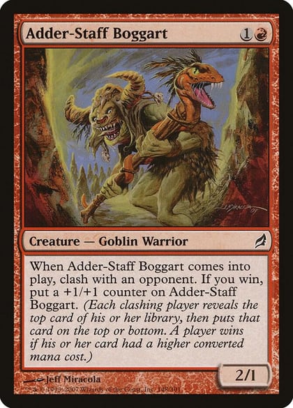 Adder-Staff Boggart, Lorwyn 148