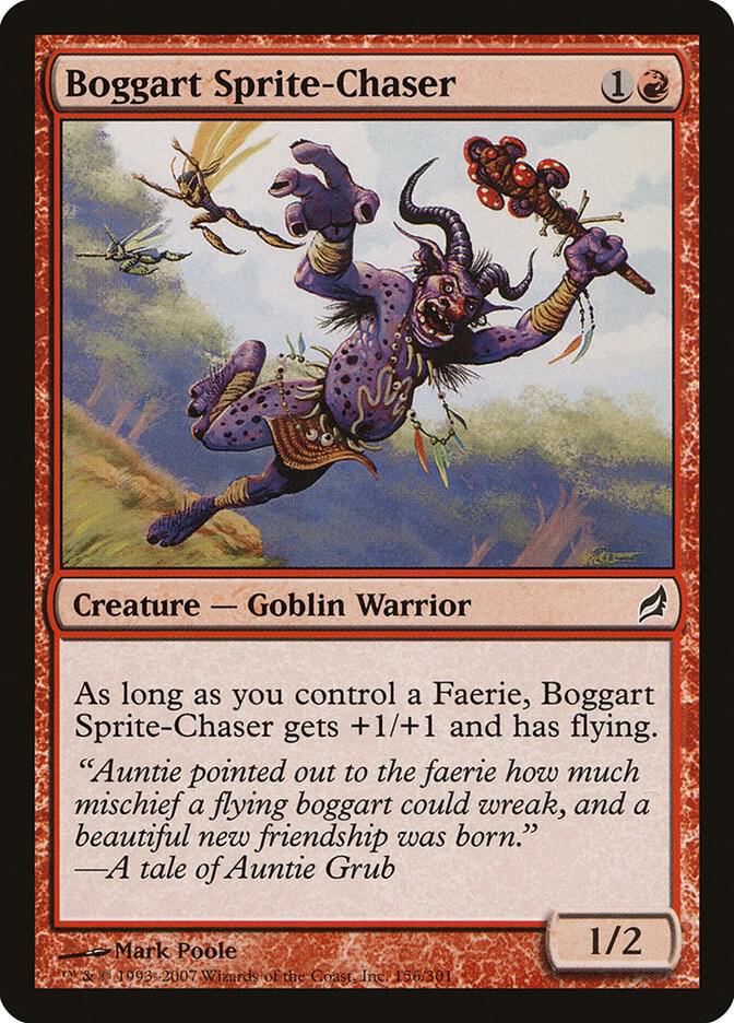 Boggart Sprite-Chaser, Lorwyn 156