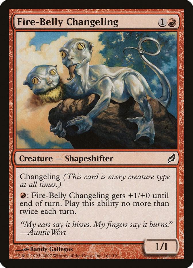 Fire-Belly Changeling, Lorwyn 164