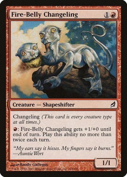 Fire-Belly Changeling, Lorwyn 164