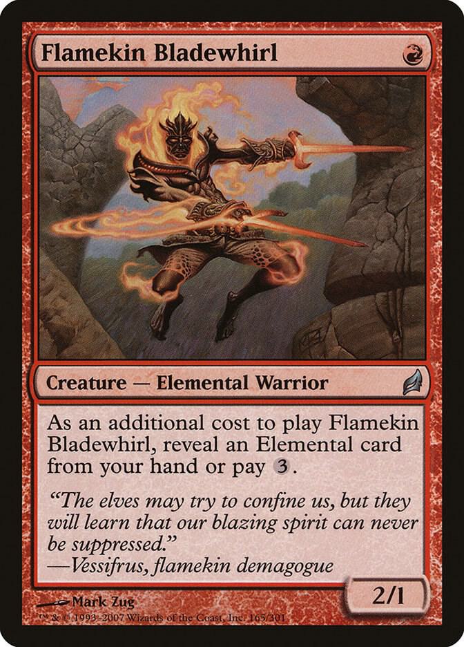 Flamekin Bladewhirl, Lorwyn 165