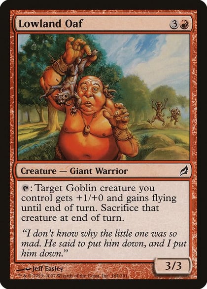 Lowland Oaf, Lorwyn 184