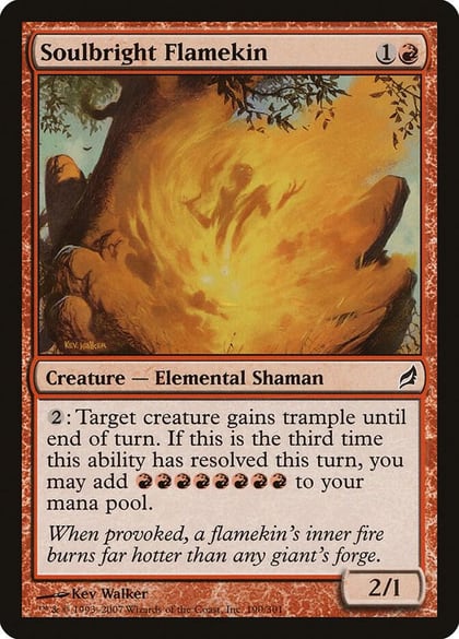 Soulbright Flamekin, Lorwyn 190