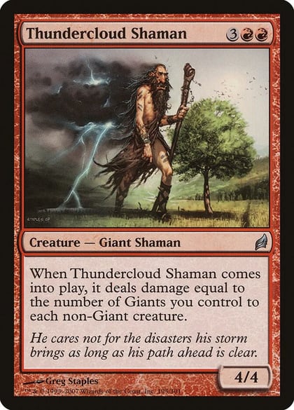 Thundercloud Shaman, Lorwyn 195