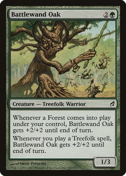 Battlewand Oak, Lorwyn 197