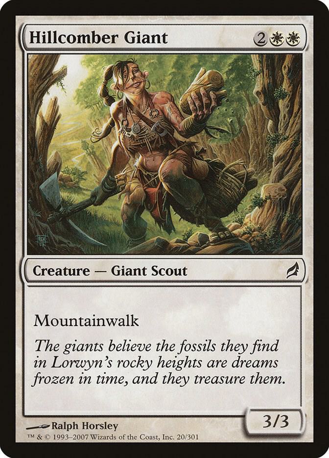 Hillcomber Giant, Lorwyn 20