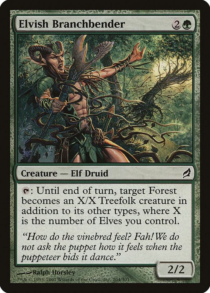 Elvish Branchbender, Lorwyn 204