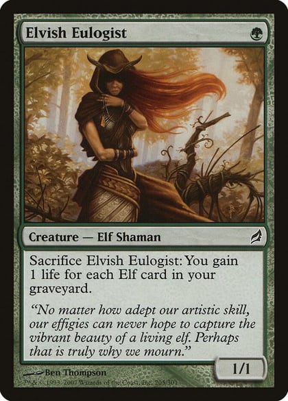 Elvish Eulogist, Lorwyn 205