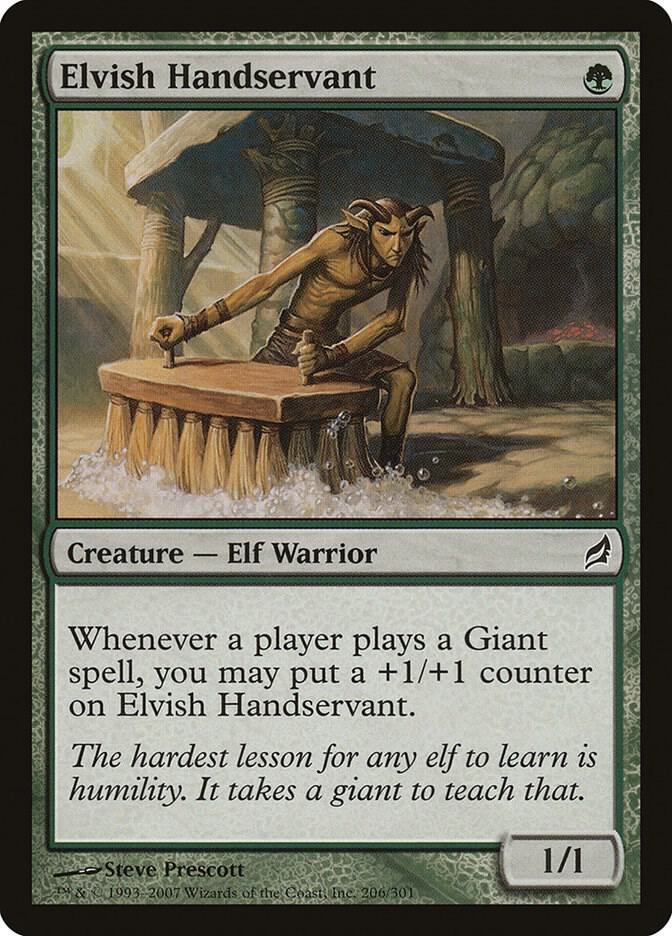 Elvish Handservant, Lorwyn 206