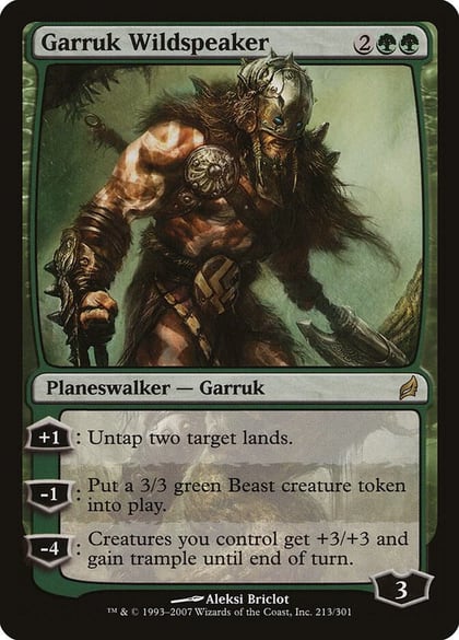 Garruk Wildspeaker, Lorwyn 213