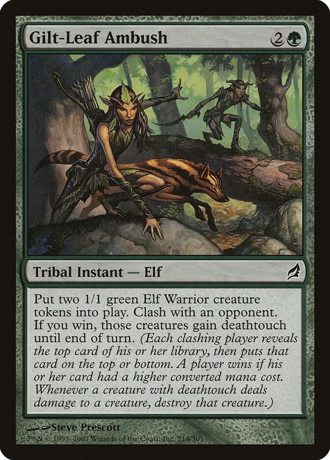 Gilt-Leaf Ambush, Lorwyn 214