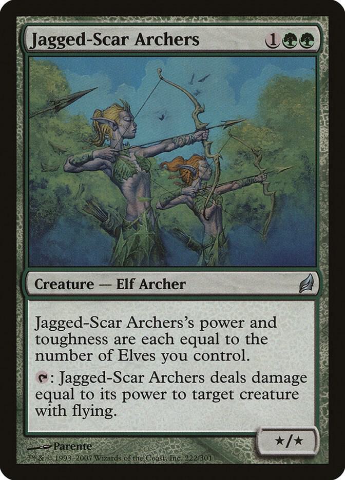 Jagged-Scar Archers, Lorwyn 222