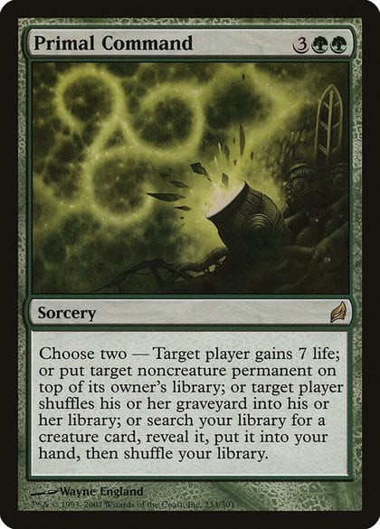 Primal Command, Lorwyn 233