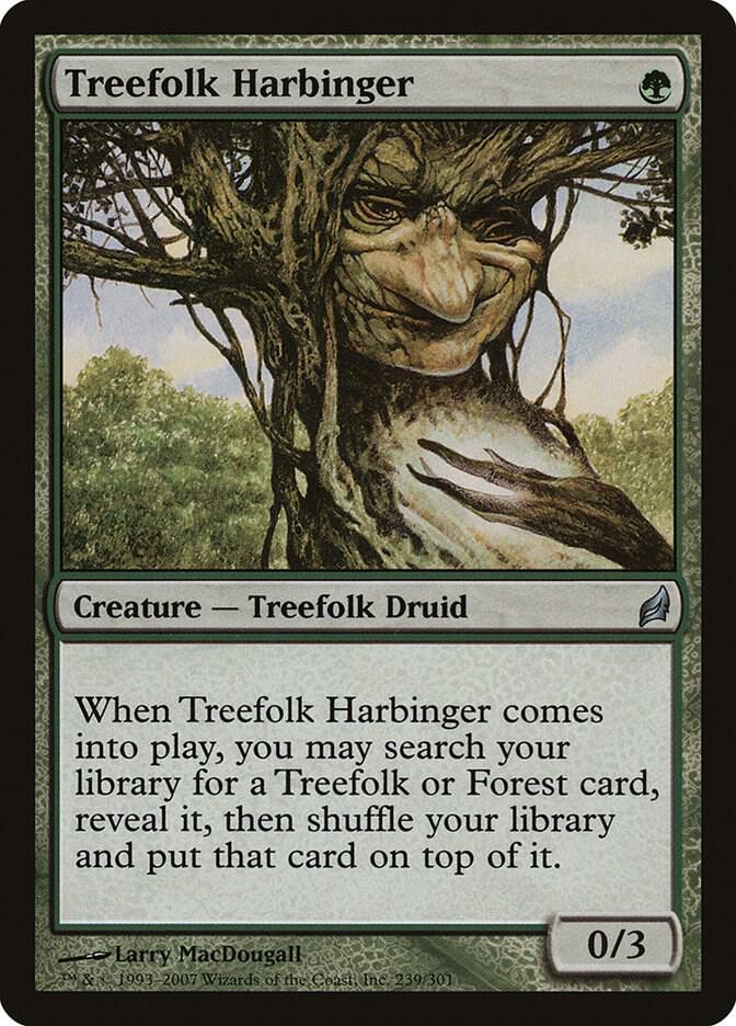 Treefolk Harbinger, Lorwyn 239