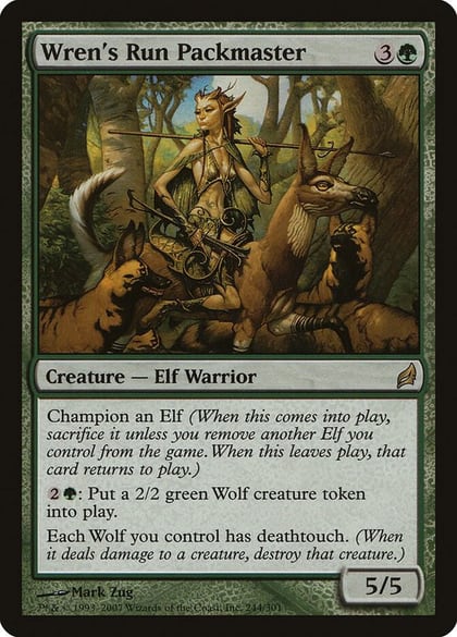 Wren's Run Packmaster, Lorwyn 244