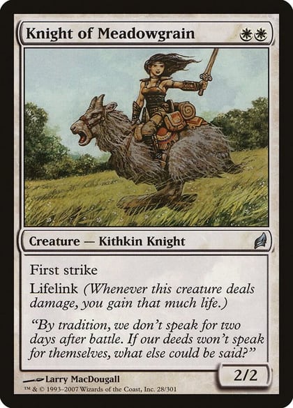 Knight of Meadowgrain, Lorwyn 28