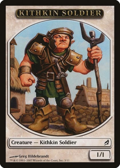 Kithkin Soldier Token, Lorwyn 3