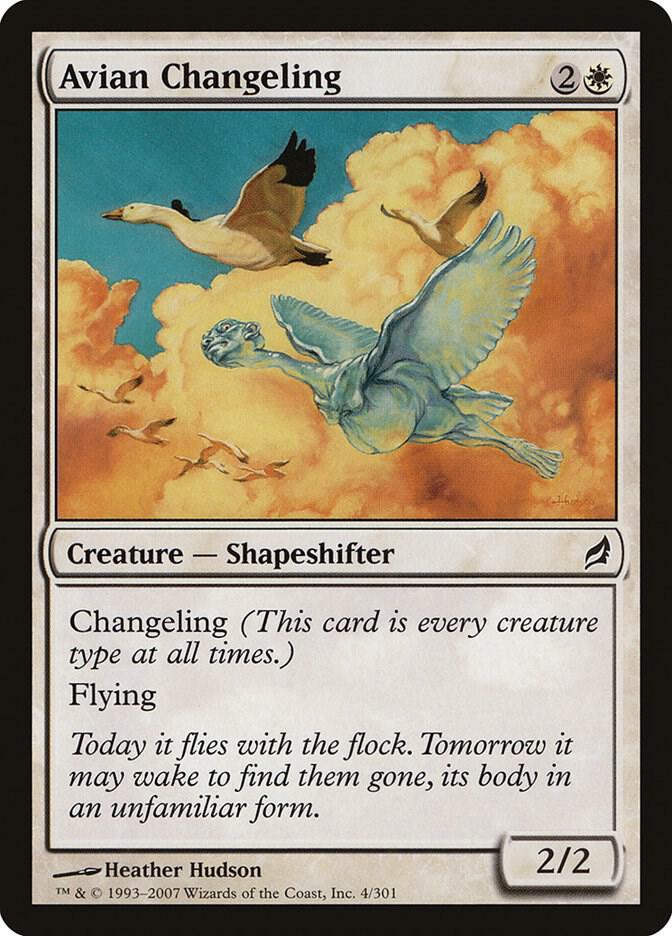 Avian Changeling, Lorwyn 4
