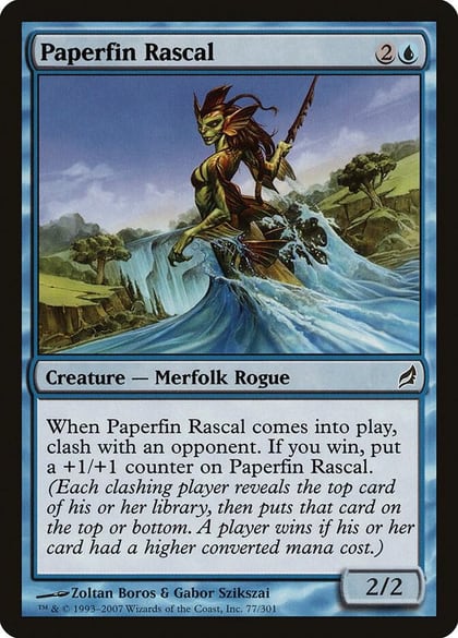 Paperfin Rascal, Lorwyn 77