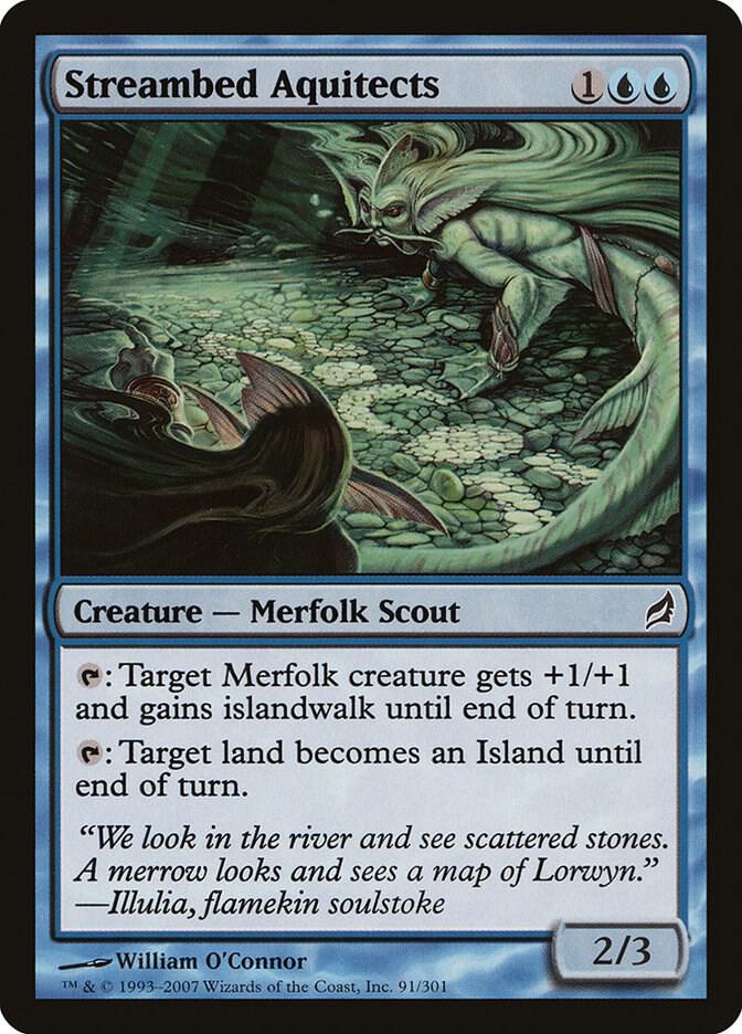 Streambed Aquitects, Lorwyn 91