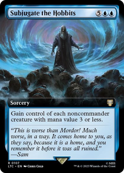 Subjugate the Hobbits (Extended Art), Commander: The Lord of the Rings: Tales of Middle-earth 107