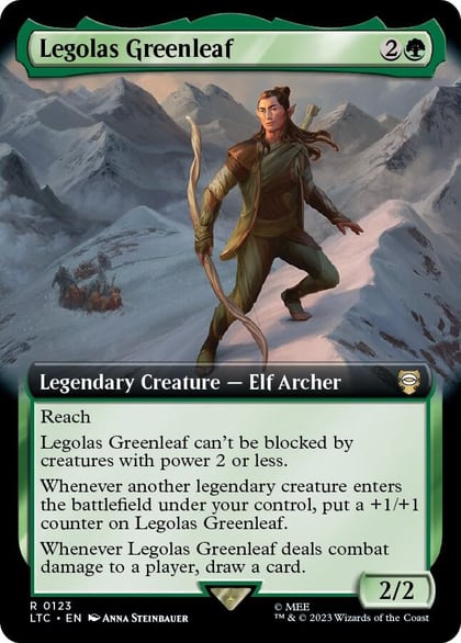 Legolas Greenleaf (Extended Art), Commander: The Lord of the Rings: Tales of Middle-earth 123