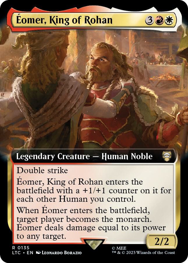 Eomer, King of Rohan (Extended Art), Commander: The Lord of the Rings: Tales of Middle-earth 135