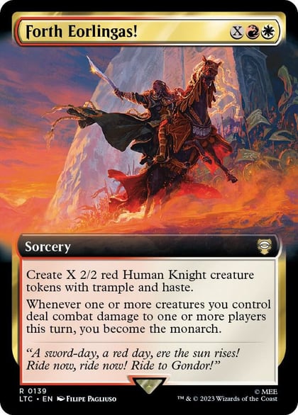 Forth Eorlingas! (Extended Art), Commander: The Lord of the Rings: Tales of Middle-earth 139