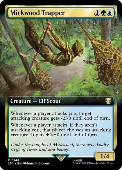 Mirkwood Trapper (Extended Art), Commander: The Lord of the Rings: Tales of Middle-earth 144