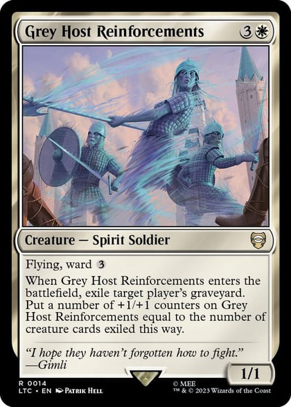Grey Host Reinforcements, Commander: The Lord of the Rings: Tales of Middle-earth 14