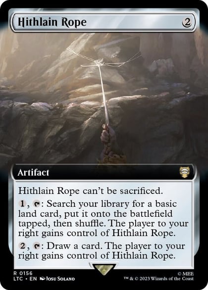 Hithlain Rope (Extended Art), Commander: The Lord of the Rings: Tales of Middle-earth 156