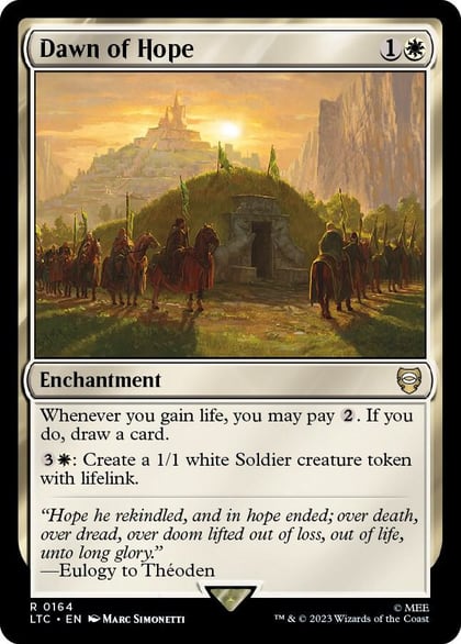 Dawn of Hope, Commander: The Lord of the Rings: Tales of Middle-earth 164
