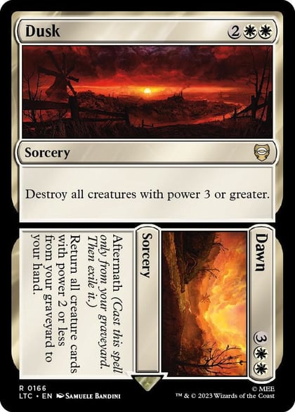 Dusk // Dawn, Commander: The Lord of the Rings: Tales of Middle-earth 166