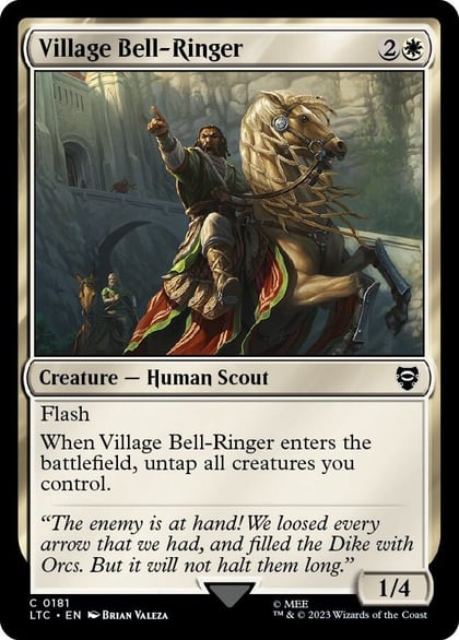 Village Bell-Ringer, Commander: The Lord of the Rings: Tales of Middle-earth 181
