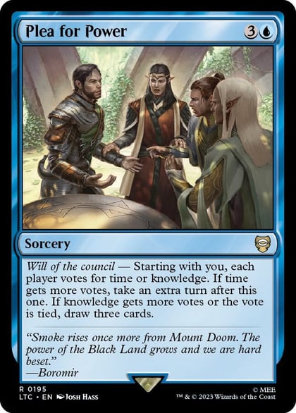 Plea for Power, Commander: The Lord of the Rings: Tales of Middle-earth 195