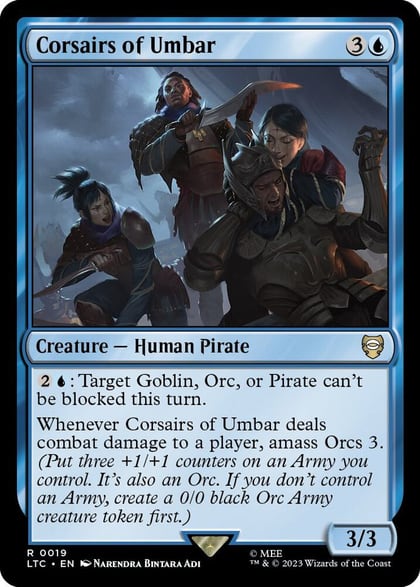 Corsairs of Umbar, Commander: The Lord of the Rings: Tales of Middle-earth 19