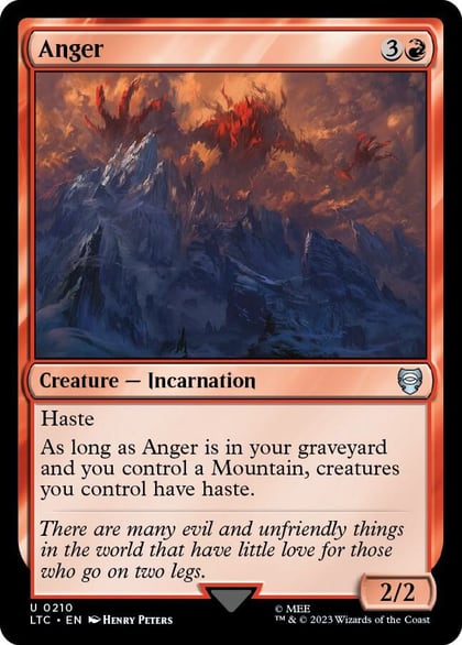 Anger, Commander: The Lord of the Rings: Tales of Middle-earth 210
