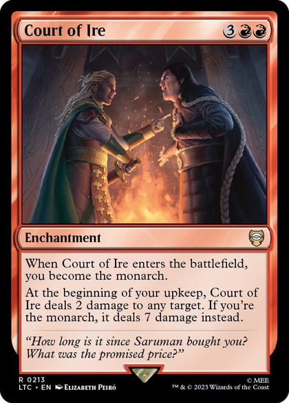 Court of Ire, Commander: The Lord of the Rings: Tales of Middle-earth 213