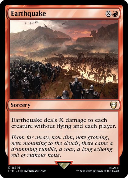 Earthquake, Commander: The Lord of the Rings: Tales of Middle-earth 214