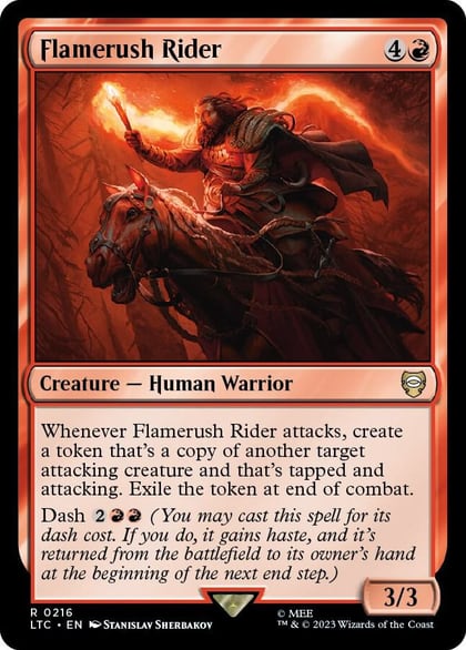 Flamerush Rider, Commander: The Lord of the Rings: Tales of Middle-earth 216