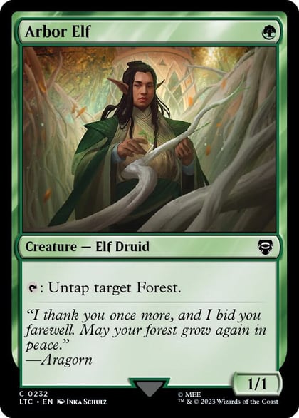 Arbor Elf, Commander: The Lord of the Rings: Tales of Middle-earth 232