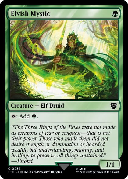 Elvish Mystic, Commander: The Lord of the Rings: Tales of Middle-earth 238
