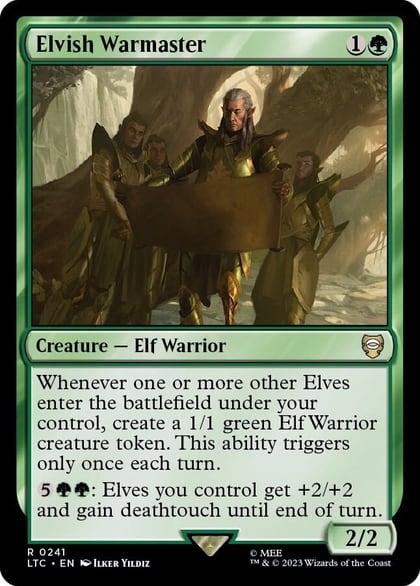 Elvish Warmaster, Commander: The Lord of the Rings: Tales of Middle-earth 241