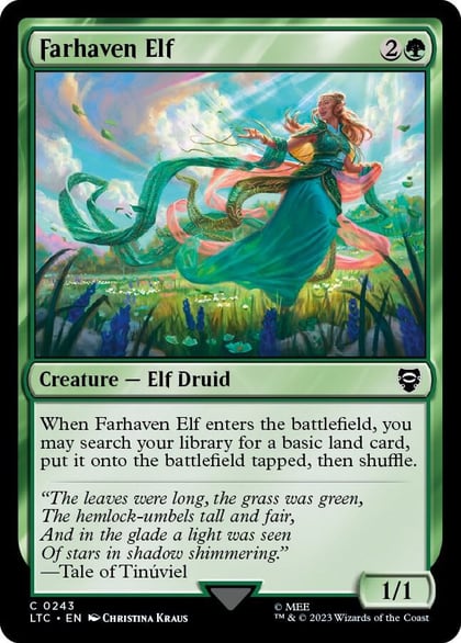 Farhaven Elf, Commander: The Lord of the Rings: Tales of Middle-earth 243