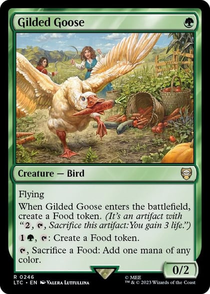 Gilded Goose, Commander: The Lord of the Rings: Tales of Middle-earth 246