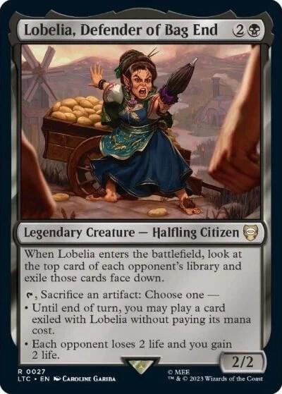 Lobelia, Defender of Bag End, Commander: The Lord of the Rings: Tales of Middle-earth 27