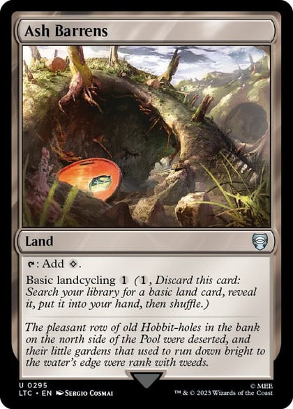 Ash Barrens, Commander: The Lord of the Rings: Tales of Middle-earth 295