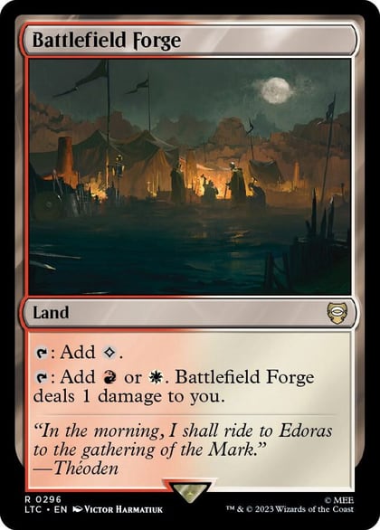 Battlefield Forge, Commander: The Lord of the Rings: Tales of Middle-earth 296